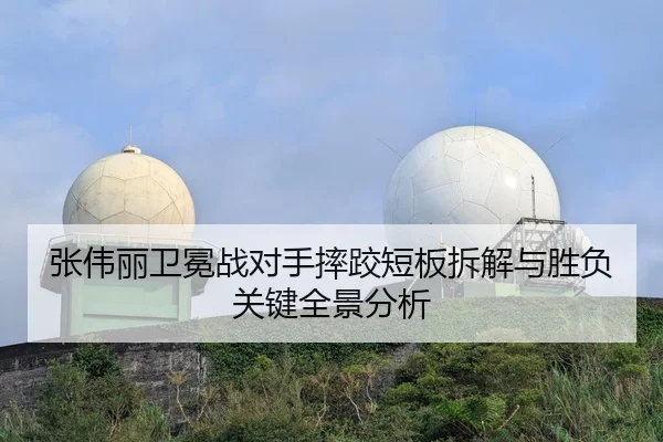 张伟丽卫冕战对手摔跤短板拆解与胜负关键全景分析